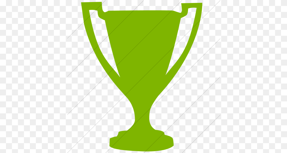 Simple Green Classica Award Trophy Icon Stemware Free Transparent Png