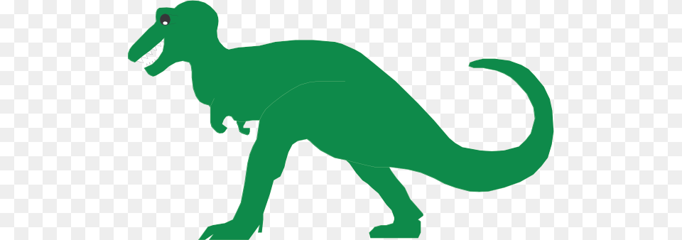 Simple Green Dinosaur Art Clip Art, Animal, Reptile, Kangaroo, Mammal Png Image