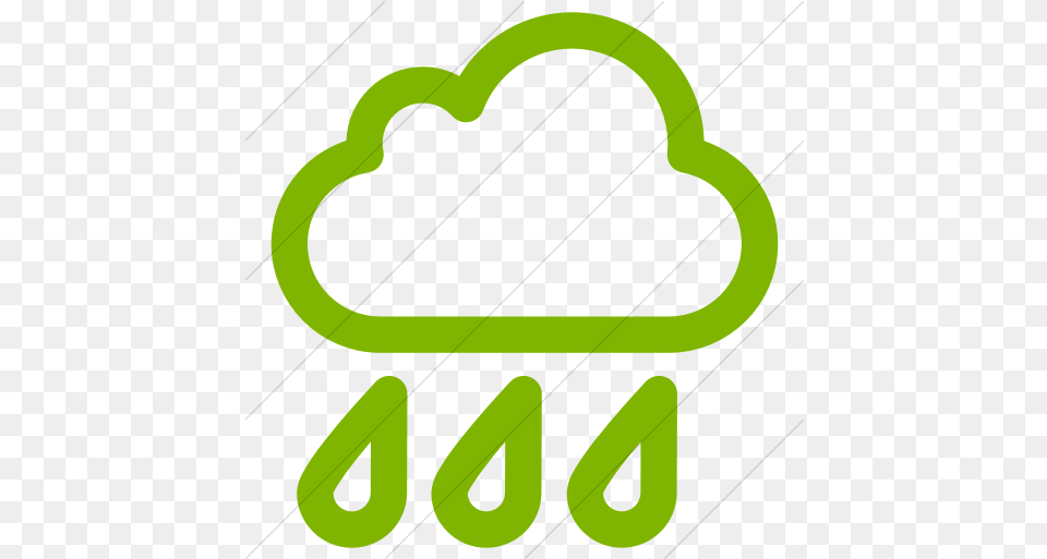 Simple Green Raphael Rain Cloud Icon Simple Rain Cloud, Logo, Symbol, Ammunition, Grenade Png