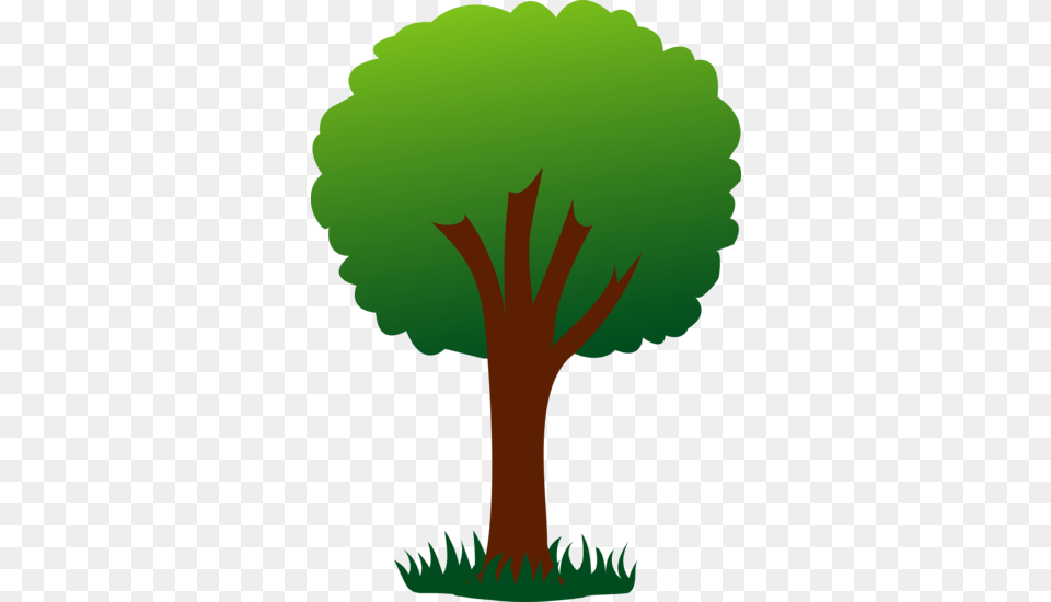 Simple Green Tree Design Clip Art Tree Designs, Plant, Vegetation, Person Png Image