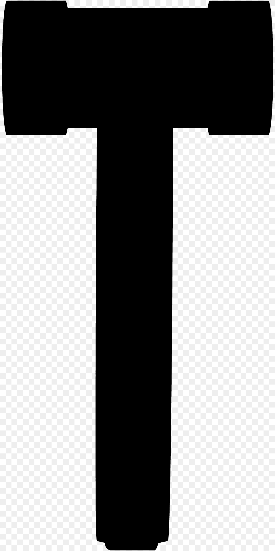 Simple Hammer Silhouette Png