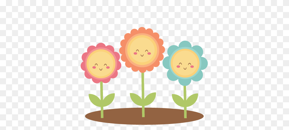 Simple Happy Birthday Clip Art Flowers, Flower, Plant, Food, Sweets Png