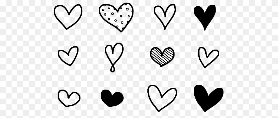 Simple Heart Clipart, Stencil Free Png Download