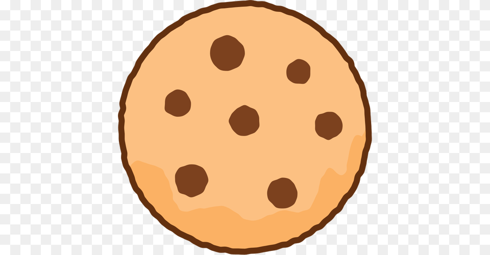 Simple Illustration Of A Cookie, Bread, Cracker, Food, Sweets Png