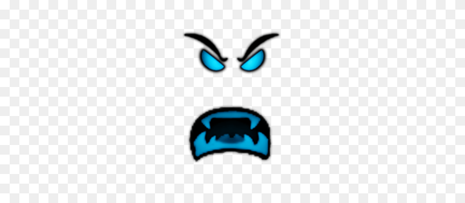 Simple Images Of Angry Faces Frost Mode Face Roblox, Emblem, Symbol, Person Png Image