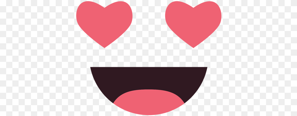 Simple Inlove Emoticon Face U0026 Svg Vector File Heart Free Png Download