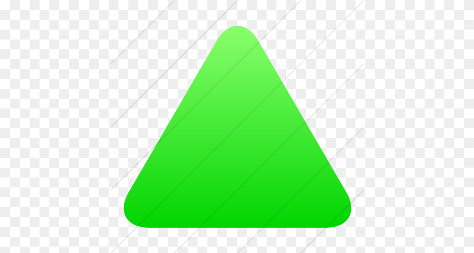 Simple Ios Neon Green Gradient Raphael Vertical, Triangle Png Image