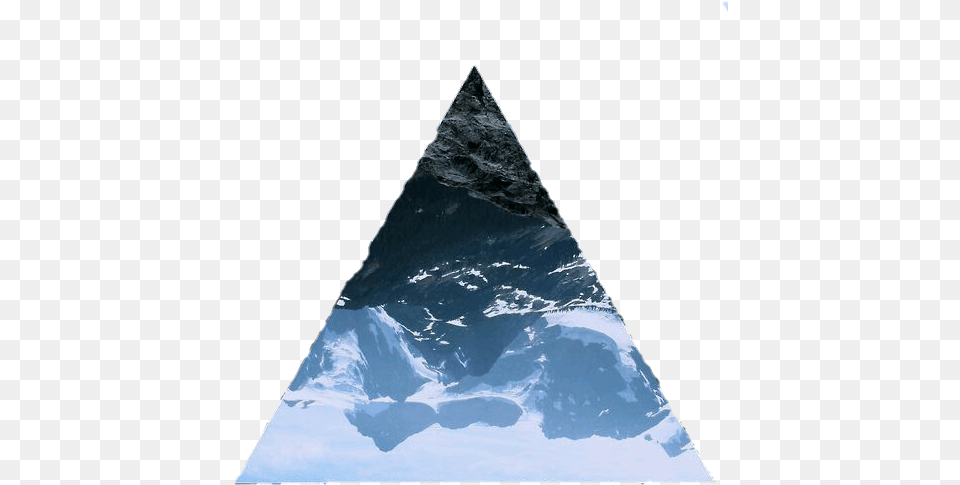 Simple Iphone Wallpaper Mountains, Triangle, Mountain, Mountain Range, Nature Png