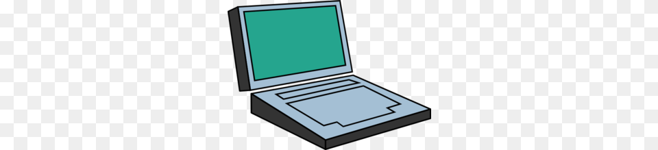 Simple Laptop Clip Art, Computer, Electronics, Pc, Computer Hardware Png