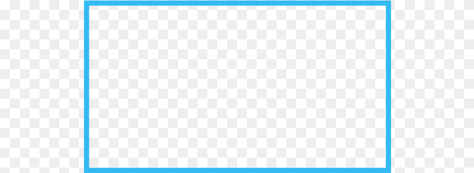 Simple Light Blue Webcam Overlay Paper Product Free Png