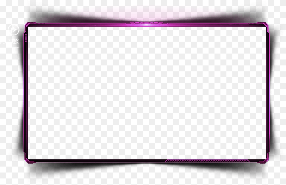 Simple Light Border Hq Image Clip Art, Electronics, Purple, Screen, White Board Png
