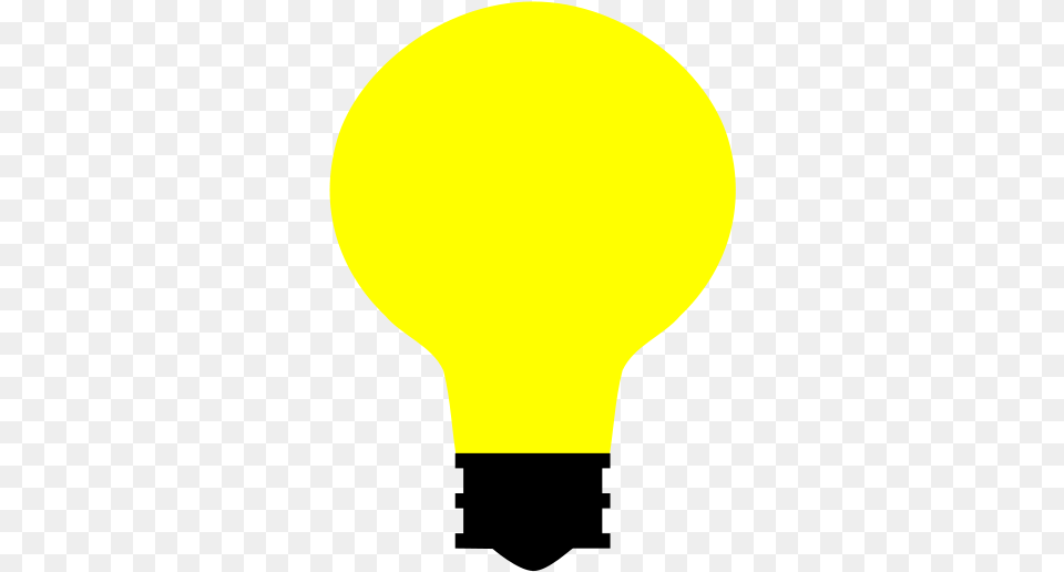 Simple Light Bulb Clipart For Web, Lightbulb Free Png Download