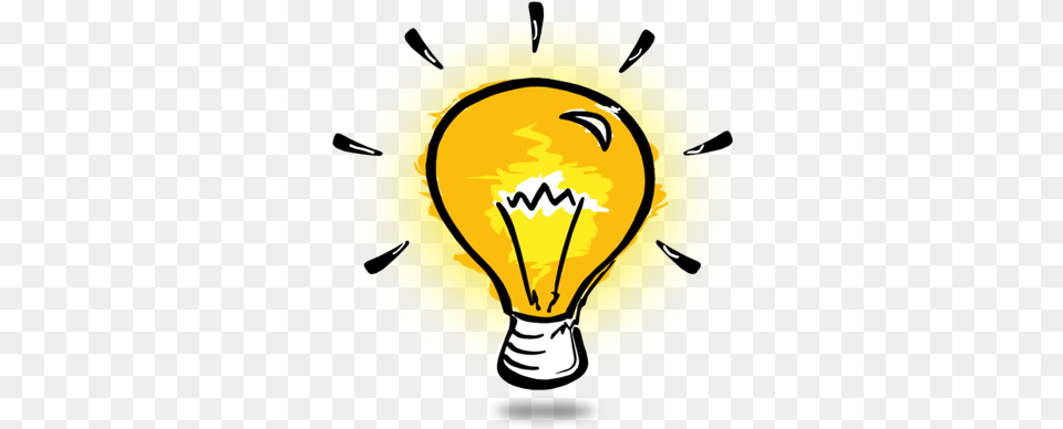 Simple Light Bulb Thinking Clip Art Idea Generation, Lightbulb, Clothing, Hardhat, Helmet Png Image