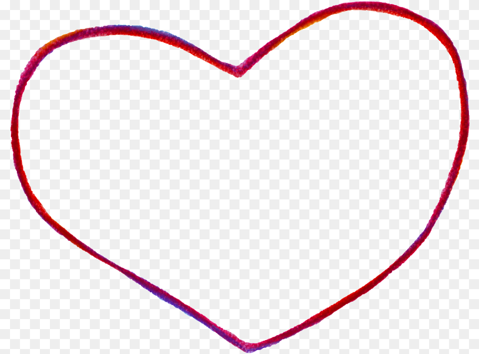 Simple Line Love Transparent Decorative Heart, Accessories, Jewelry, Necklace Free Png