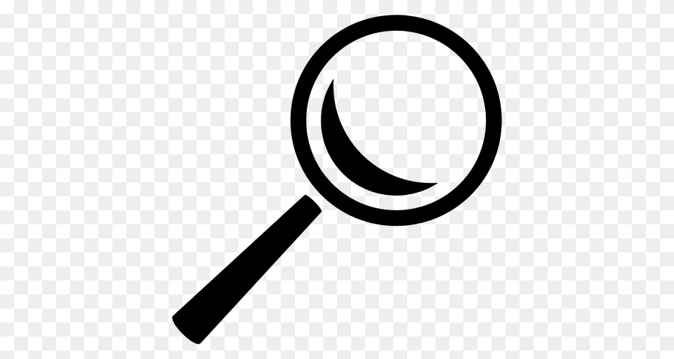 Simple Magnifying Glass Free Transparent Png