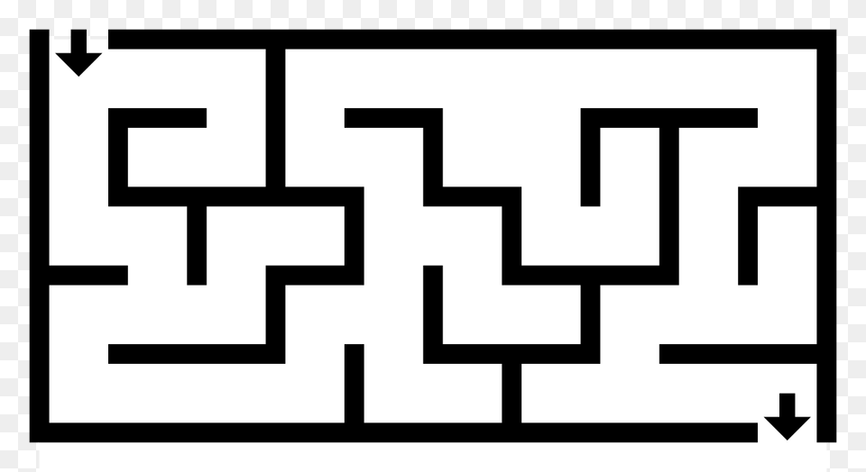 Simple Maze, Cross, Symbol Png