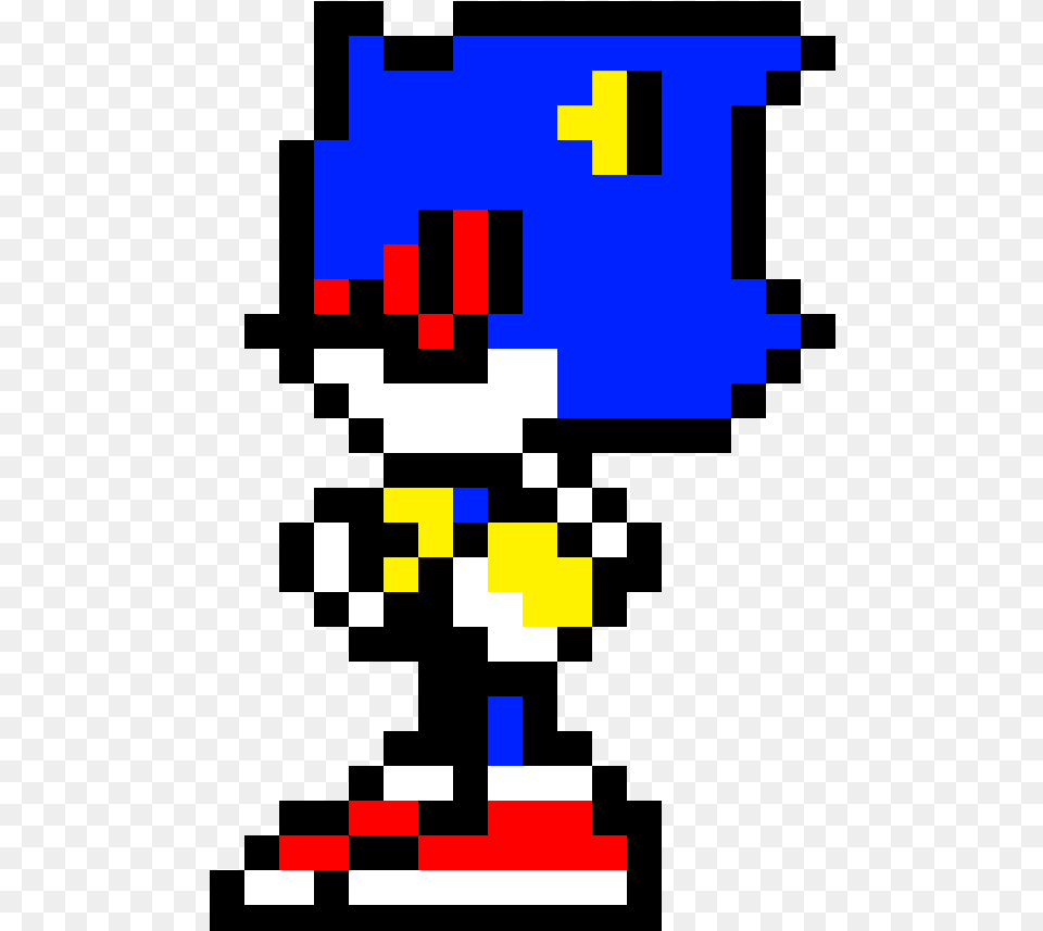 Simple Metal Sonic Metal Sonic Pixel Art, First Aid Png