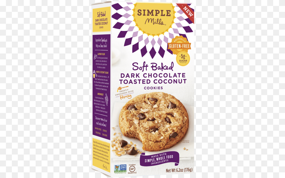 Simple Mills Soft Baked Cookies, Food, Sweets, Pizza, Advertisement Free Png Download
