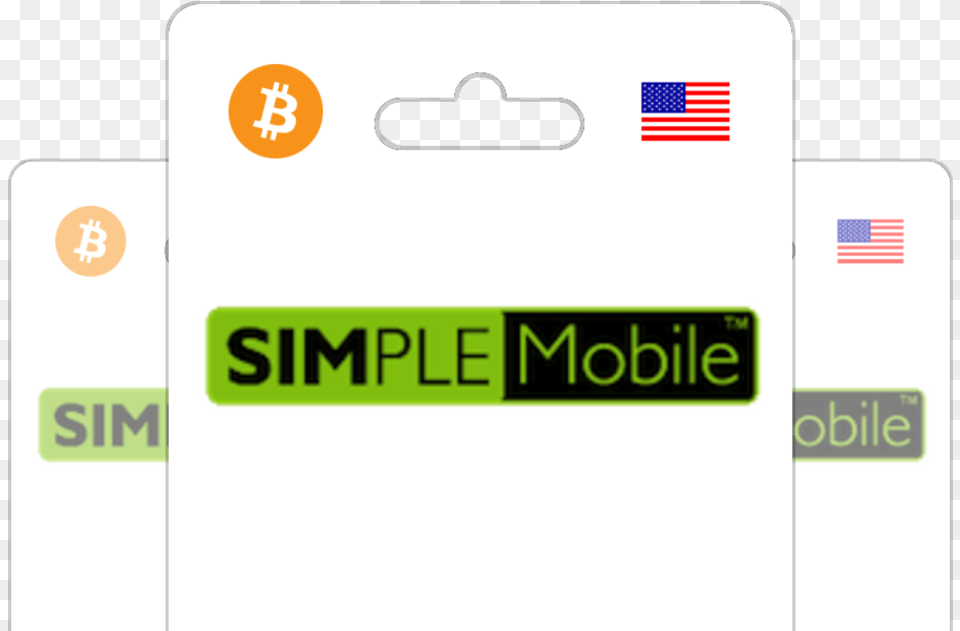 Simple Mobile Logo Simple Mobile, Text, Flag Free Transparent Png