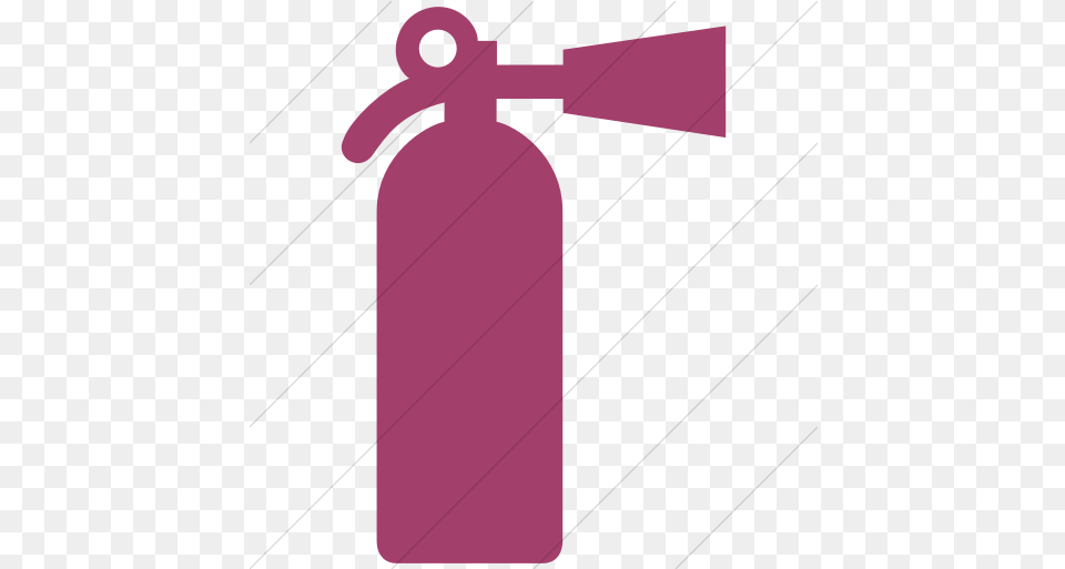 Simple Pink Aiga Fire Extinguisher Icon Fire Extinguisher Vector Icon, Cylinder, Bottle, Water Bottle Free Transparent Png