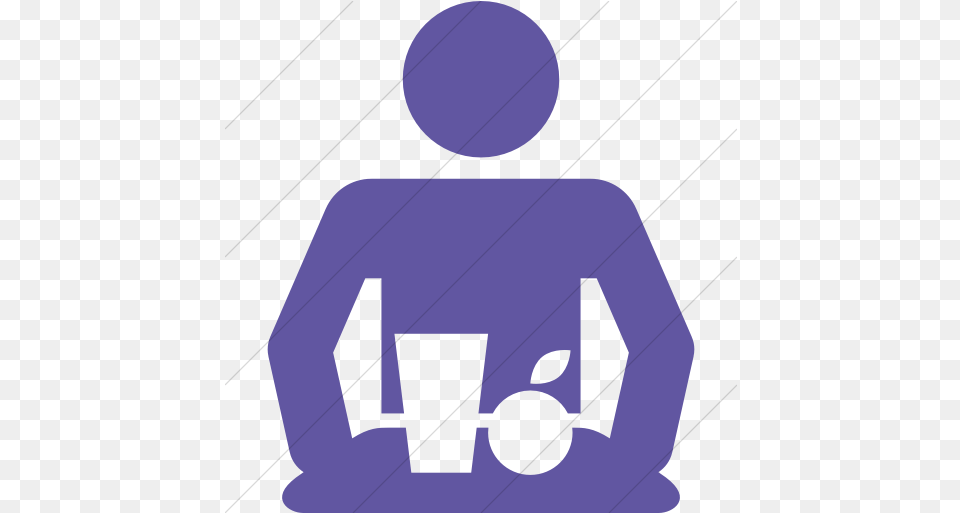 Simple Purple Iconathon Cafeteria Icon For Basketball, Clothing, Long Sleeve, Sleeve Png Image