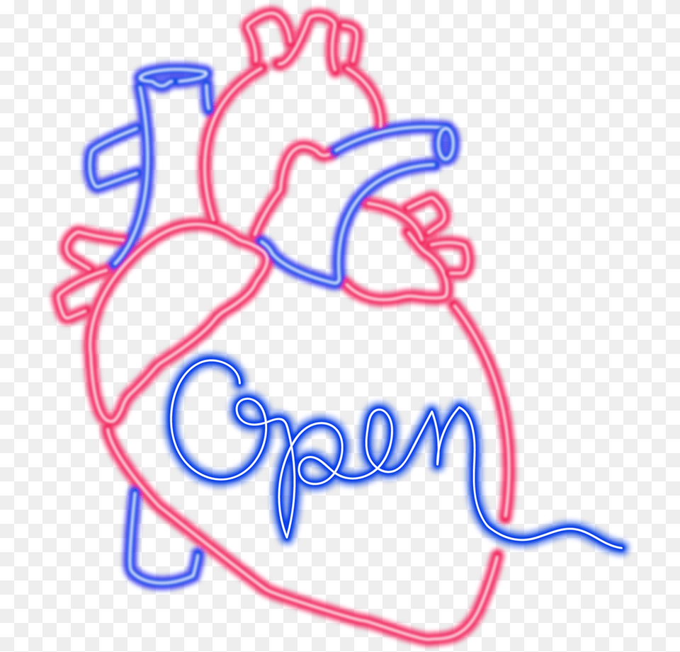 Simple Real Heart Drawing, Light, Neon, Dynamite, Weapon Png