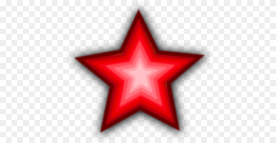 Simple Red Star Number 4 With Object Clipart, Star Symbol, Symbol Png Image