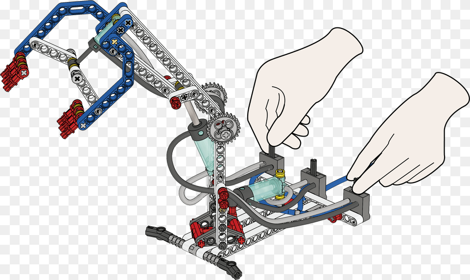 Simple Robotic Arm Lego, Robot, Electronics, Hardware Png