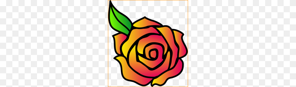 Simple Rose Clipart, Flower, Plant, Art, Dynamite Free Png Download