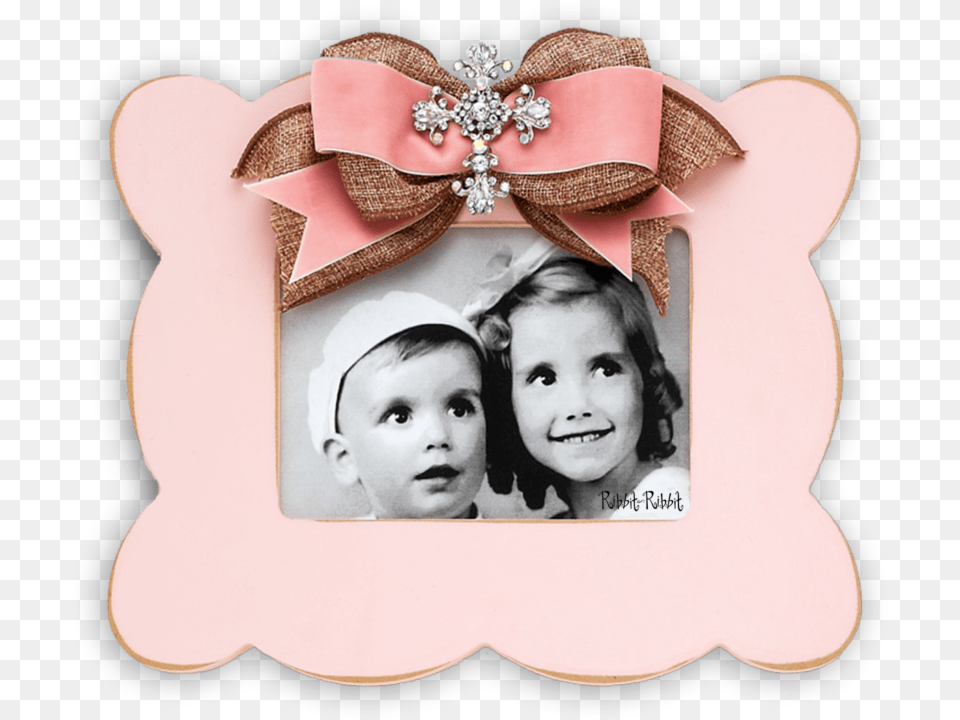 Simple Scallop Rose Picture Frame, Accessories, Baby, Person, Face Free Transparent Png