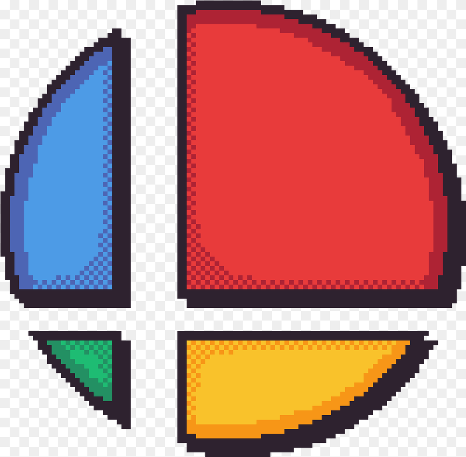 Simple Smash Logo Posted In The Pixelart Community Abc, Art Free Png