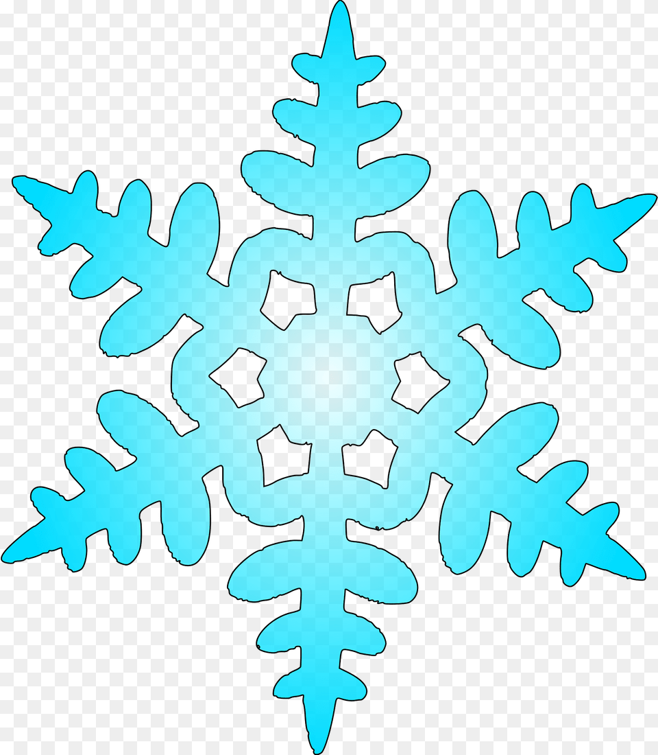 Simple Snowflake Clipart, Nature, Outdoors, Snow Free Transparent Png