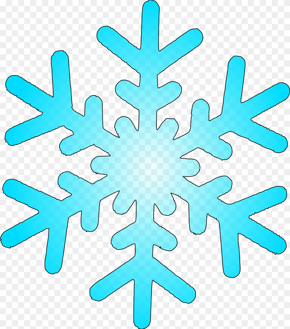 Simple Snowflake Clipart, Nature, Outdoors, Snow Png