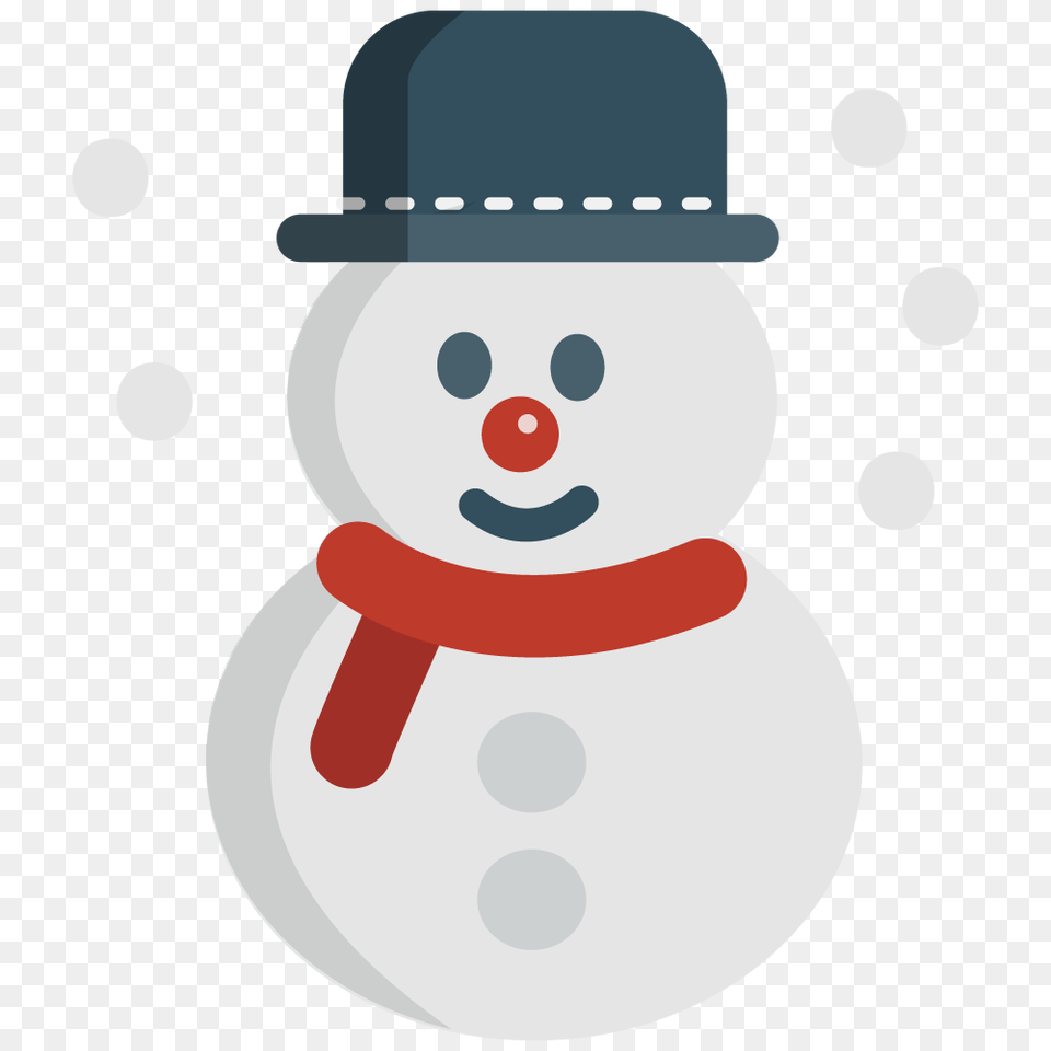 Simple Snowman Cliparts, Nature, Outdoors, Snow, Winter Free Png