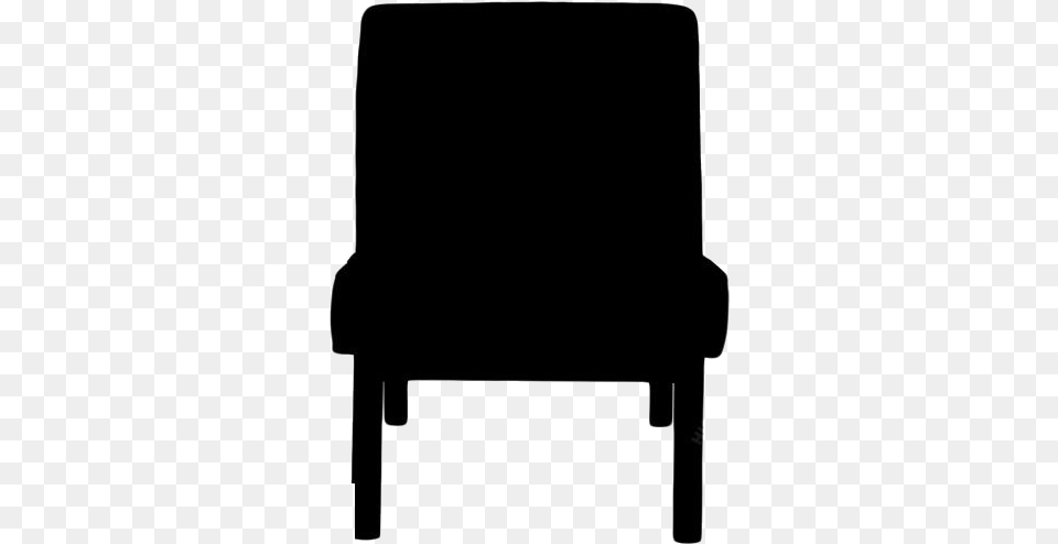 Simple Sofa Chair Clipart Simple Sofa Club Chair, Furniture, Armchair, Silhouette Free Png Download