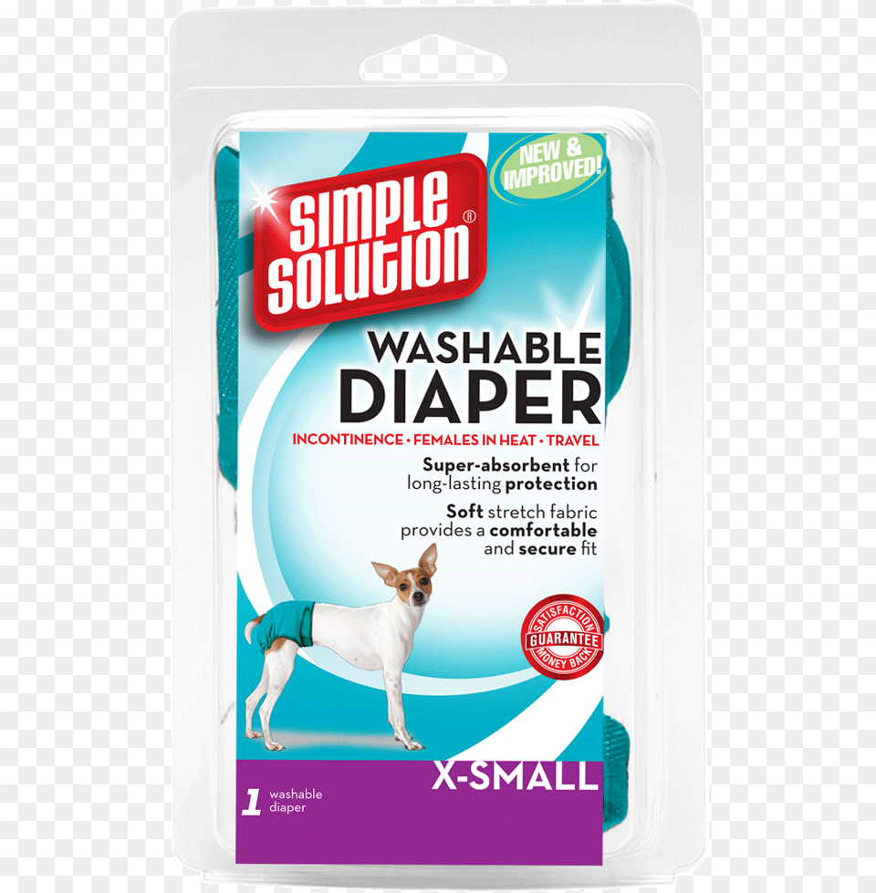 Simple Solution Washable Female Dog Diaper Simple Solution Washable Male Dog Diaper, Animal, Canine, Mammal, Pet Free Png