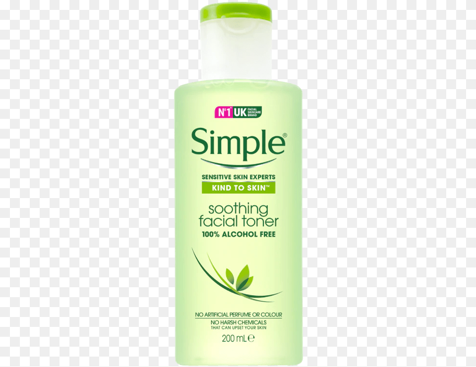 Simple Soothing Facial Toner, Lotion, Bottle, Herbal, Herbs Free Png