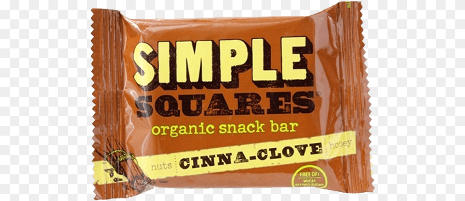Simple Squares Cinna Clove Chocolate Bar, Food, Sweets, Dessert Free Png