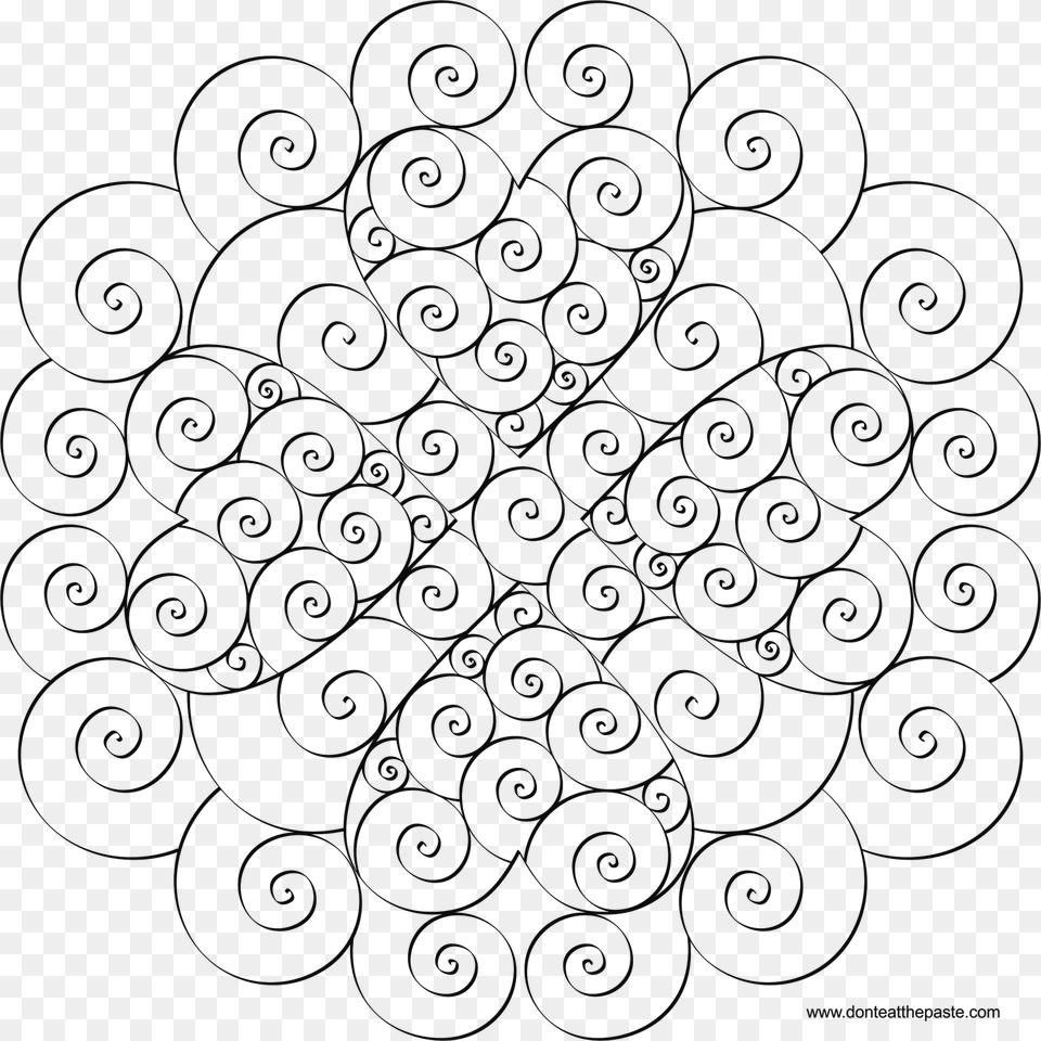 Simple Swirl Patterns Download Download, Pattern, Art, Floral Design, Graphics Png Image