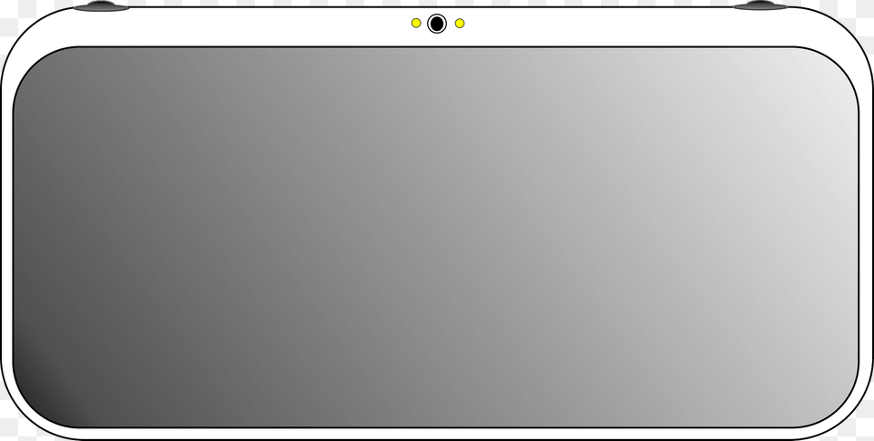 Simple Tablet Clipart, White Board, Electronics, Screen Free Transparent Png
