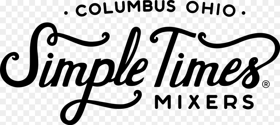 Simple Times Mixers Logo, Silhouette, Stencil, Leaf, Plant Png Image