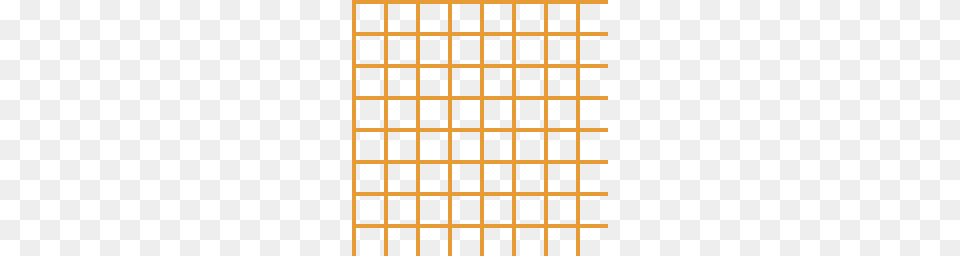 Simple Transparent Patterns Grid Orange Png Image