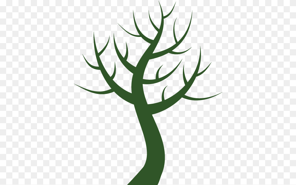 Simple Tree Clip Art, Cross, Symbol, Animal, Deer Png Image