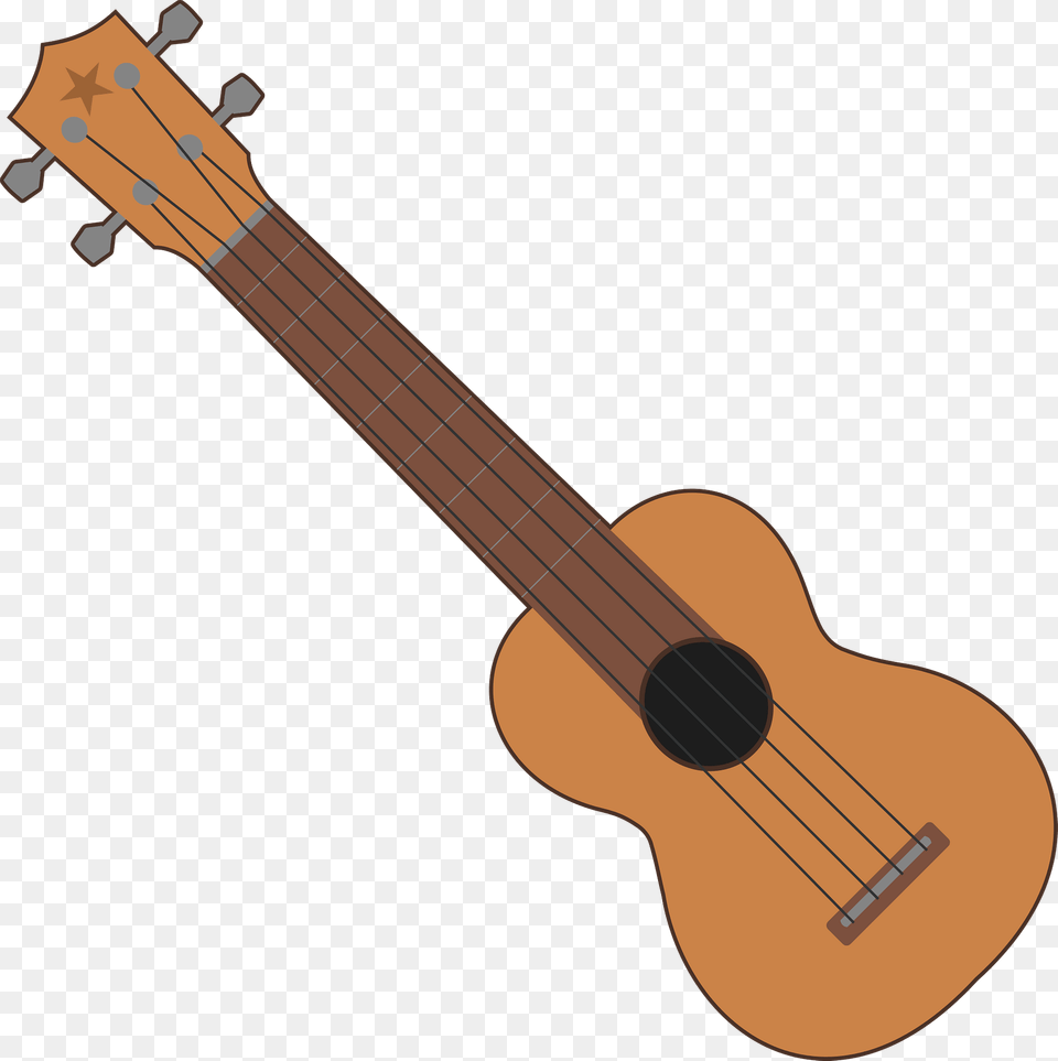 Simple Ukulele Clipart, Bass Guitar, Guitar, Musical Instrument, Smoke Pipe Free Png Download