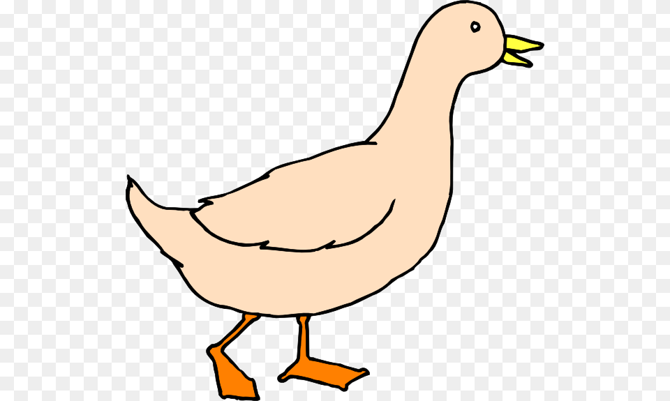 Simple Walking Duck Art Clip Art, Animal, Bird, Goose, Waterfowl Png