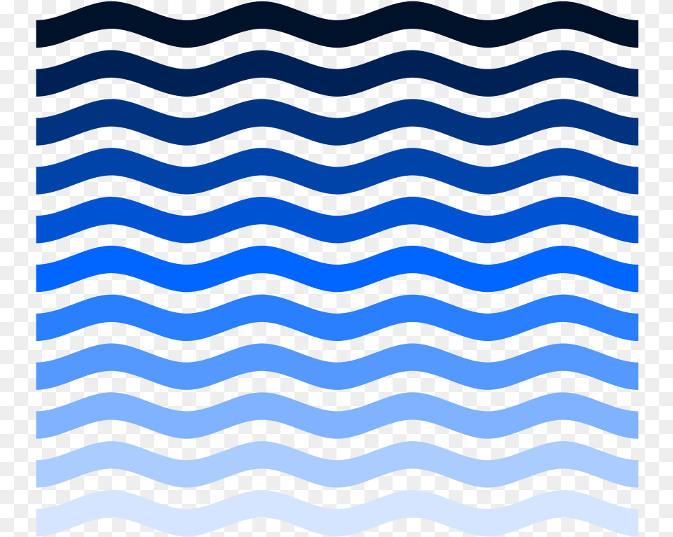 Simple Water Waves Clipart, Pattern, Texture, Home Decor, Person Free Png Download