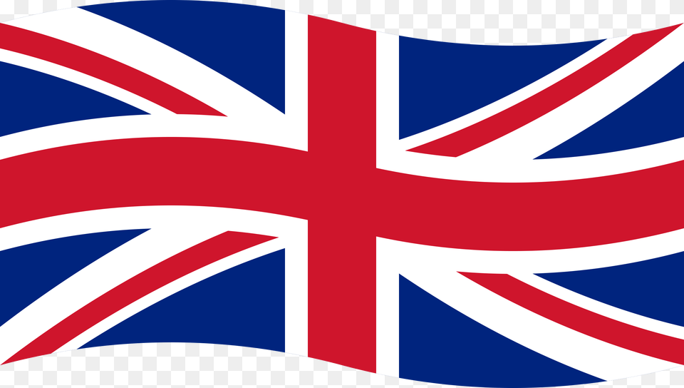 Simple Wave Uk Flag, United Kingdom Flag Free Png