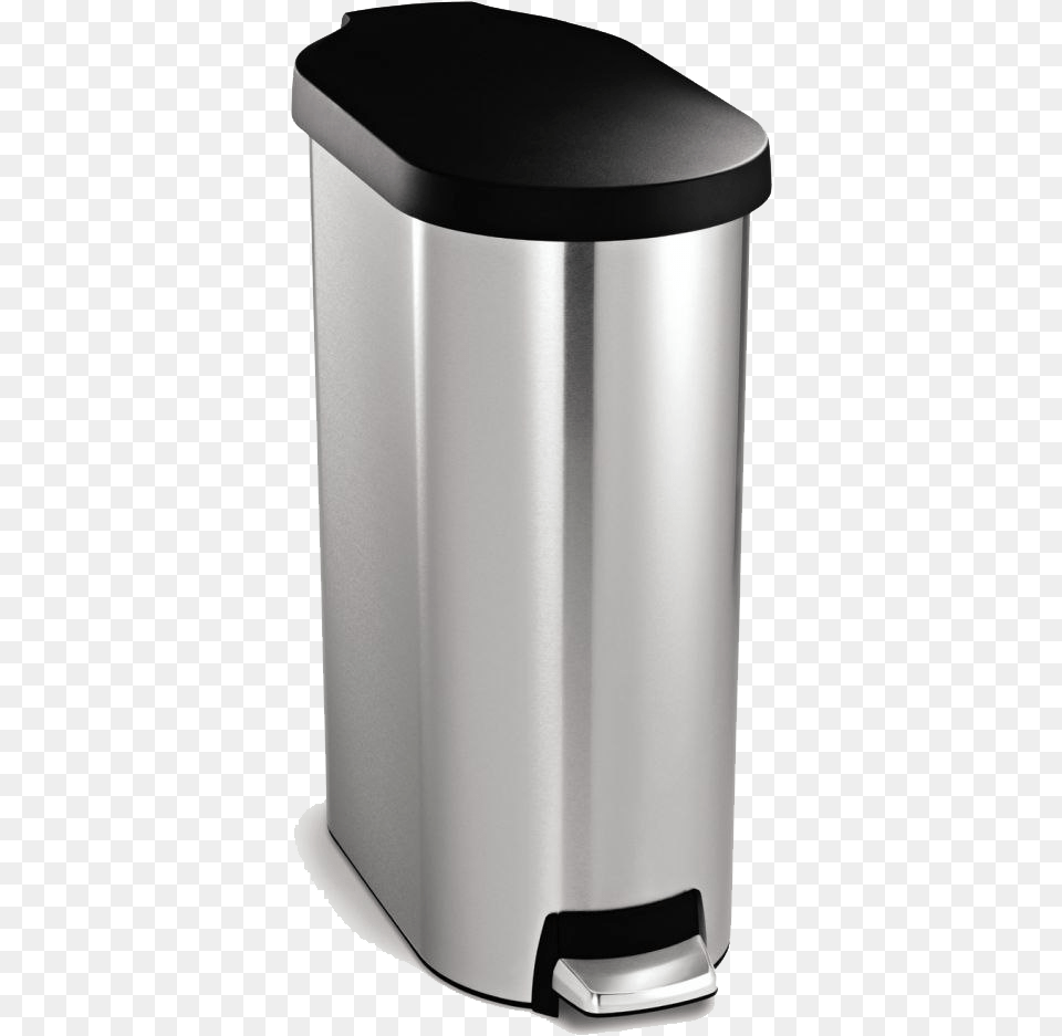 Simplehuman Slim Pedal Bin, Tin, Can, Trash Can, Mailbox Free Png Download