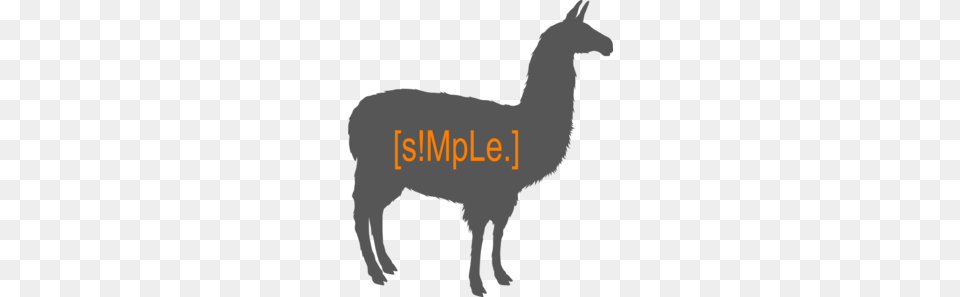 Simplelogo Clip Art, Animal, Llama, Mammal, Person Png