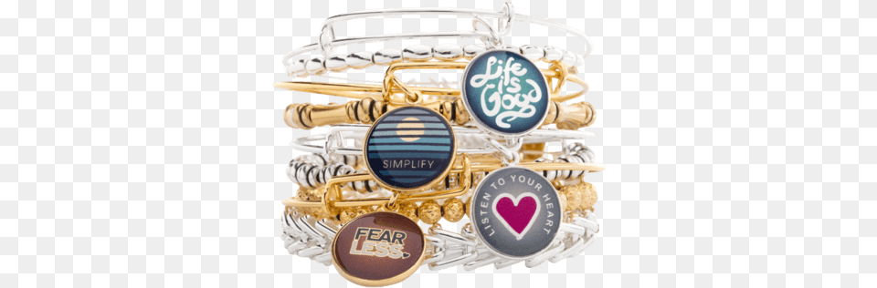 Simplify Charm Bangle Good Vibes Only Alex And Ani, Accessories, Jewelry, Bracelet, Ornament Free Png Download